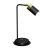 Lampa biurkowa Industrialna Loft JOKER BLACK/GOLD 1xGU10 MLP7534 Milagro GU10 36cm nowoczesna lampka nocna stołowa regulowana metalowa czarna czarno złota Inspiracje Premium