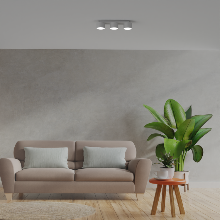 Lampa sufitowa DIXIE White  3xGX53 MLP7540 Milagro