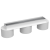 Lampa sufitowa DIXIE White  3xGX53 MLP7540 Milagro