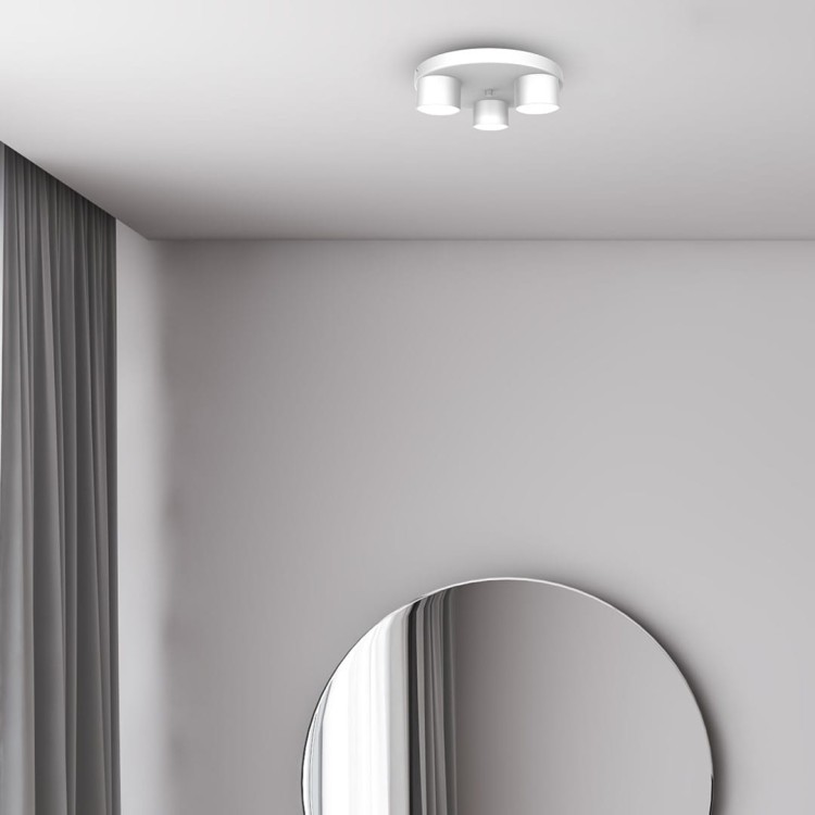 Lampa sufitowa DIXIE White  3xGX53 MLP7541 Milagro