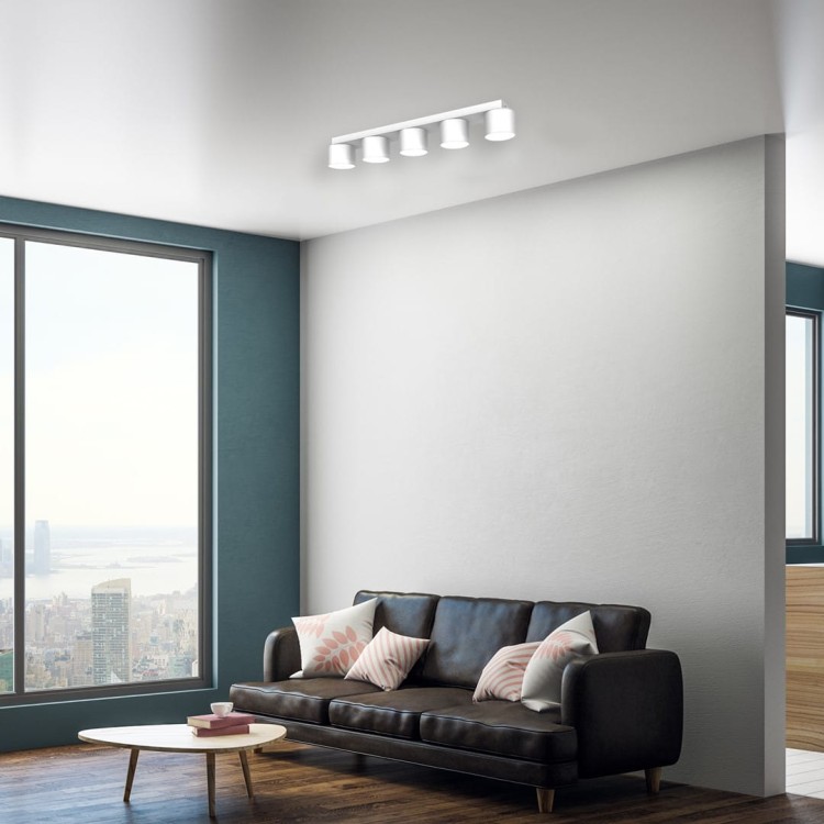 Lampa sufitowa DIXIE White  5xGX53 MLP7542 Milagro