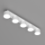 Lampa sufitowa DIXIE White  5xGX53 MLP7542 Milagro