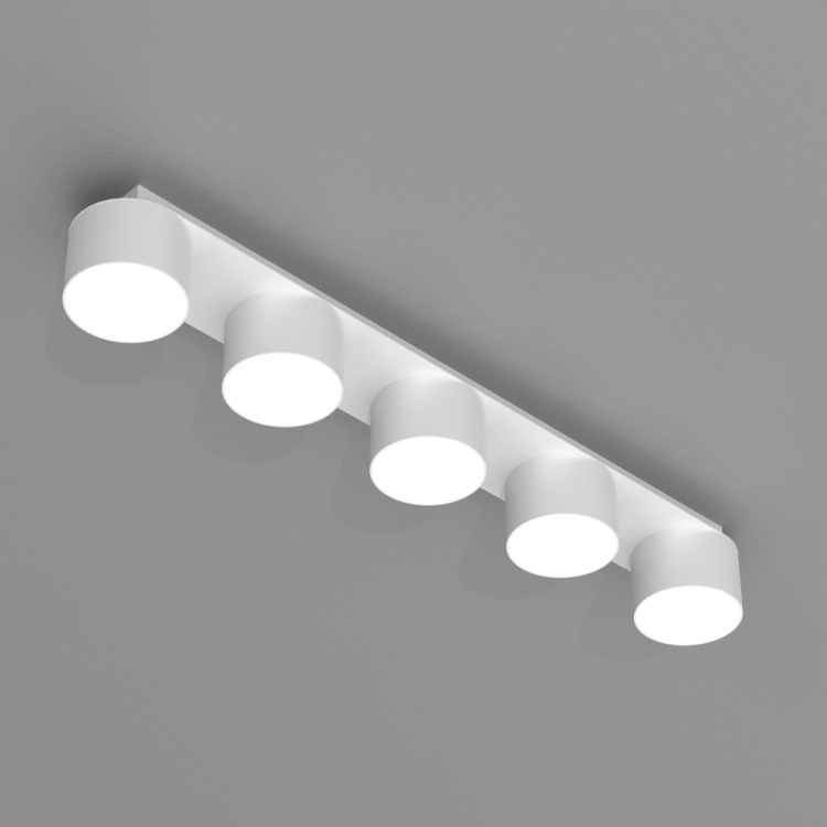 Lampa sufitowa DIXIE White  5xGX53 MLP7542 Milagro