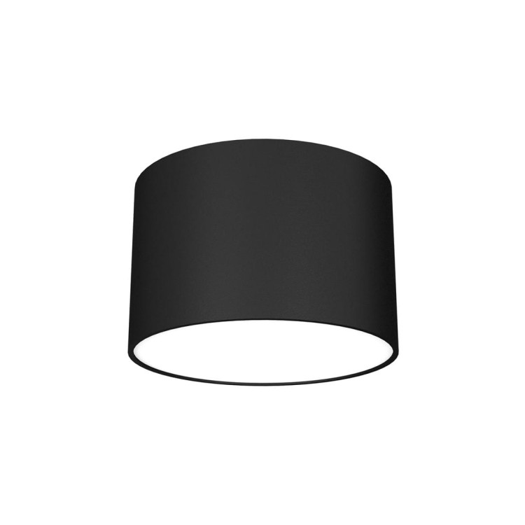Lampa sufitowa downlight natynkowa DIXIE Black 1xGX53 MLP7543 Milagro GX53 8cm Spot oświetleniowa nowoczesna sufitowa metal czarny czarna Inspiracje Premium