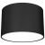Lampa sufitowa downlight natynkowa DIXIE Black 1xGX53 MLP7543 Milagro GX53 8cm Spot oświetleniowa nowoczesna sufitowa metal czarny czarna Inspiracje Premium