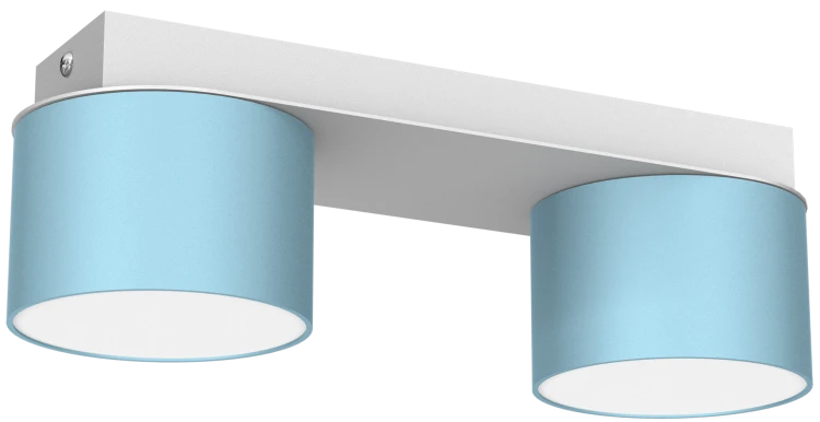 Lampa sufitowa DIXIE Blue/White 2xGX53 MLP7549 Milagro