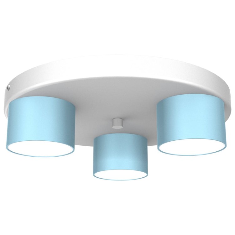 Lampa sufitowa DIXIE Blue/White 3xGX53 MLP7551 Milagro