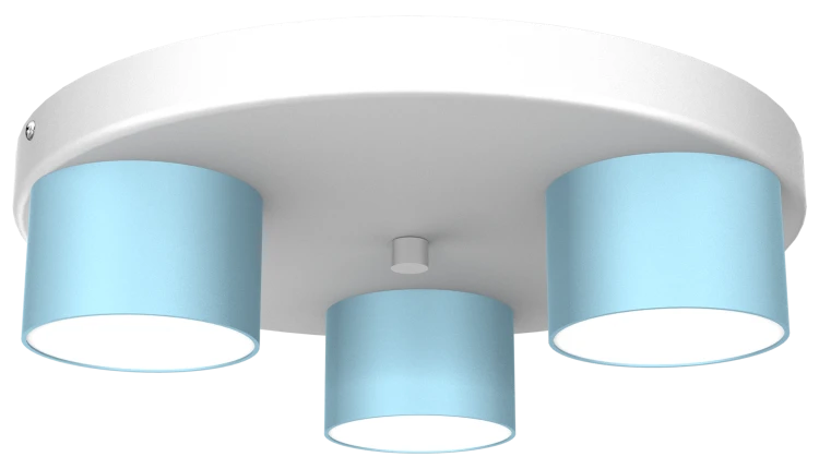 Lampa sufitowa DIXIE Blue/White 3xGX53 MLP7551 Milagro