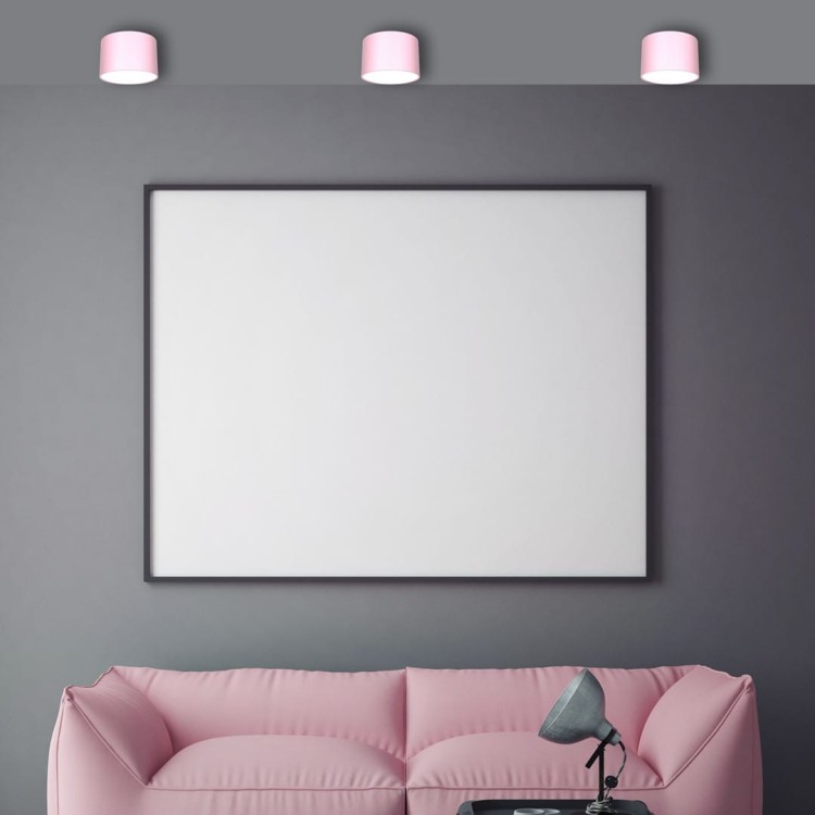 Lampa sufitowa DIXIE Pink  1xGX53 MLP7553 Milagro