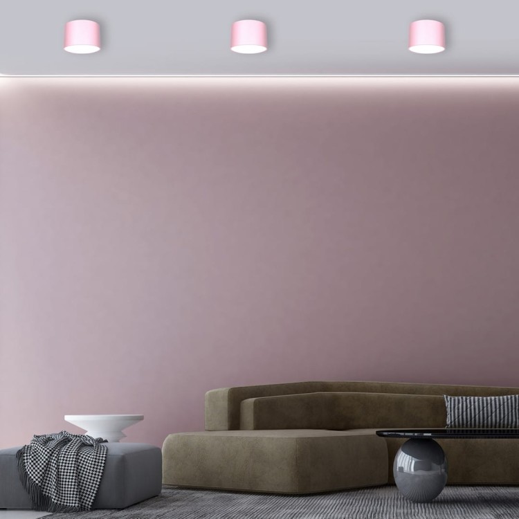 Lampa sufitowa DIXIE Pink  1xGX53 MLP7553 Milagro