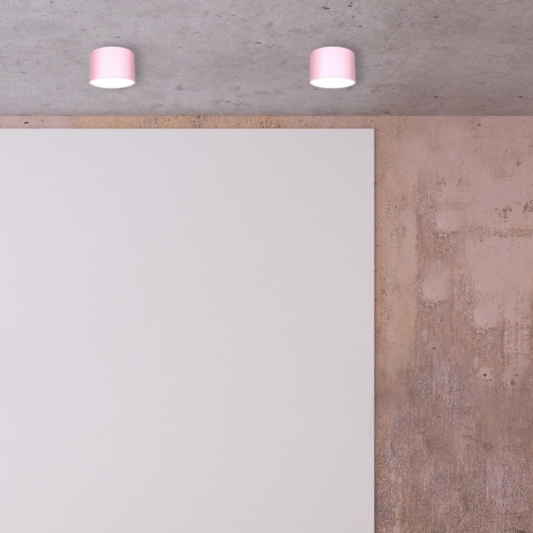 Lampa sufitowa DIXIE Pink  1xGX53 MLP7553 Milagro