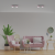 Lampa sufitowa DIXIE Pink/White  2xGX53 MLP7554 Milagro