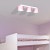 Lampa sufitowa DIXIE Pink/White  3xGX53 MLP7555 Milagro