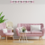 Lampa sufitowa DIXIE Pink/White  5xGX53 MLP7557 Milagro