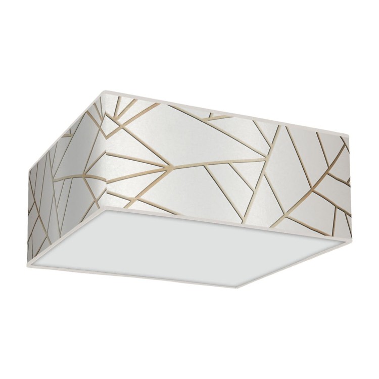 Lampa sufitowa ZIGGY WHITE White/Gold 3xE27 MLP7564 Milagro