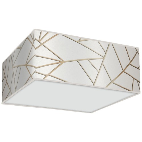 Lampa sufitowa ZIGGY WHITE White/Gold 3xE27 MLP7564 Milagro