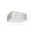 Lampa sufitowa ZIGGY WHITE White/Gold 3xE27 MLP7564 Milagro