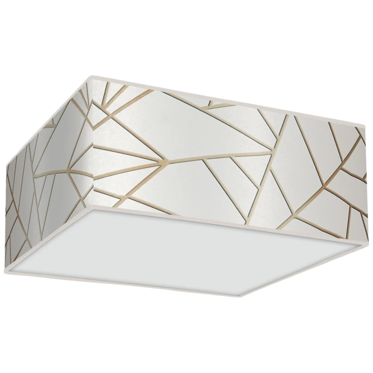 Lampa sufitowa ZIGGY WHITE White/Gold 3xE27 MLP7564 Milagro