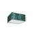 Lampa sufitowa ZIGGY GREEN Gold/Bottle green 2xE27 MLP7574 Milagro