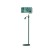 Lampa podłogowa ZIGGY GREEN Gold/Bottle 1xE27 +        1x mini GU10 MLP7582 Milagro