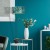 Lampa podłogowa ZIGGY GREEN Gold/Bottle 1xE27 +        1x mini GU10 MLP7582 Milagro