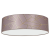 Lampa sufitowa ZIGGY PINK Gold/Pink 3xE27 O50cm MLP7586 Milagro