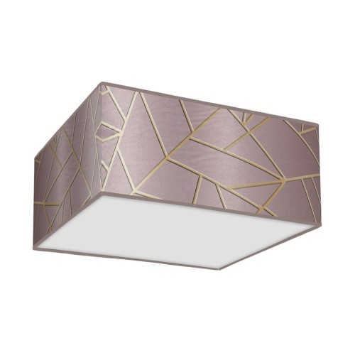 Lampa sufitowa ZIGGY PINK Gold/Pink 2xE27 MLP7588 Milagro