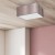 Lampa sufitowa ZIGGY PINK Gold/Pink 2xE27 MLP7588 Milagro
