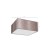 Lampa sufitowa ZIGGY PINK Gold/Pink 2xE27 MLP7588 Milagro