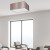 Lampa sufitowa ZIGGY PINK Gold/Pink 3xE27 MLP7589 Milagro