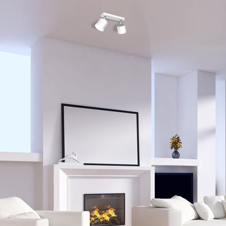 Lampa sufitowa DIXIE WHITE 2xGX53 MLP7595 Milagro