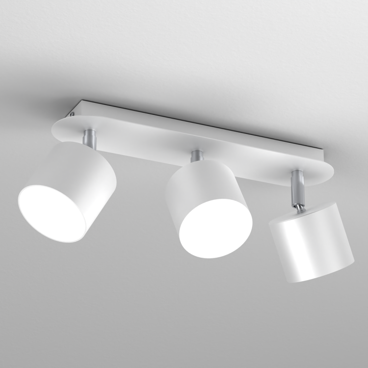 Lampa sufitowa DIXIE WHITE 3xGX53 MLP7596 Milagro