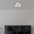 Lampa sufitowa DIXIE WHITE 3xGX53 MLP7597 Milagro