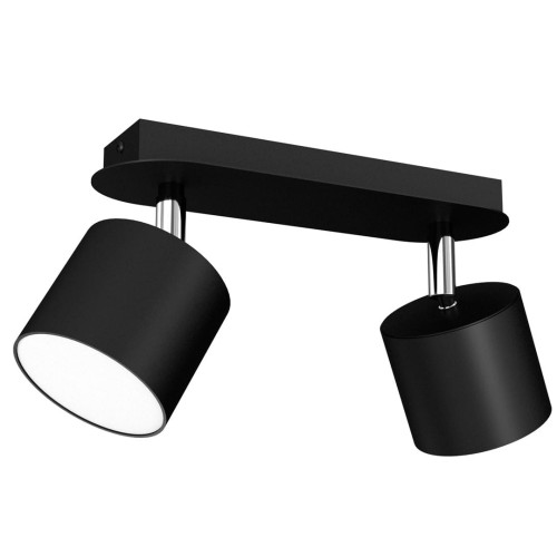 Lampa sufitowa DIXIE BLACK 2xGX53 MLP7600 Milagro