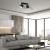 Lampa sufitowa DIXIE BLACK 2xGX53 MLP7600 Milagro