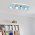 Lampa sufitowa DIXIE BLUE/WHITE 5xGX53 MLP7608 Milagro