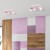 Lampa sufitowa DIXIE PINK 3xGX53 MLP7611 Milagro