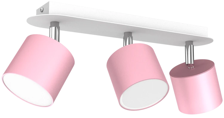 Lampa sufitowa DIXIE PINK 3xGX53 MLP7611 Milagro