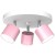 Lampa sufitowa DIXIE PINK 3xGX53 MLP7612 Milagro