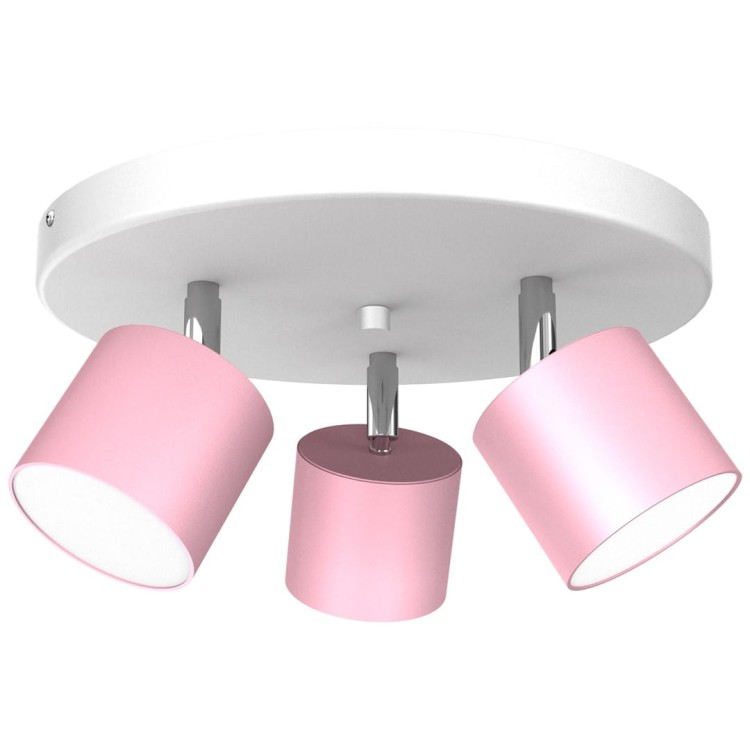 Lampa sufitowa DIXIE PINK 3xGX53 MLP7612 Milagro