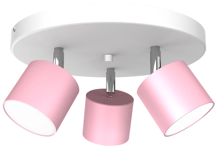 Lampa sufitowa DIXIE PINK 3xGX53 MLP7612 Milagro