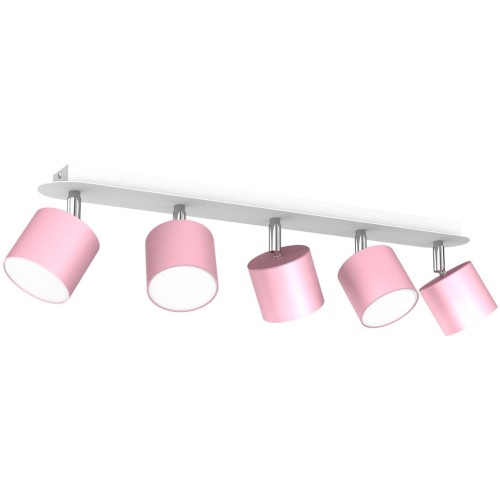 Lampa sufitowa DIXIE PINK 5xGX53 MLP7613 Milagro