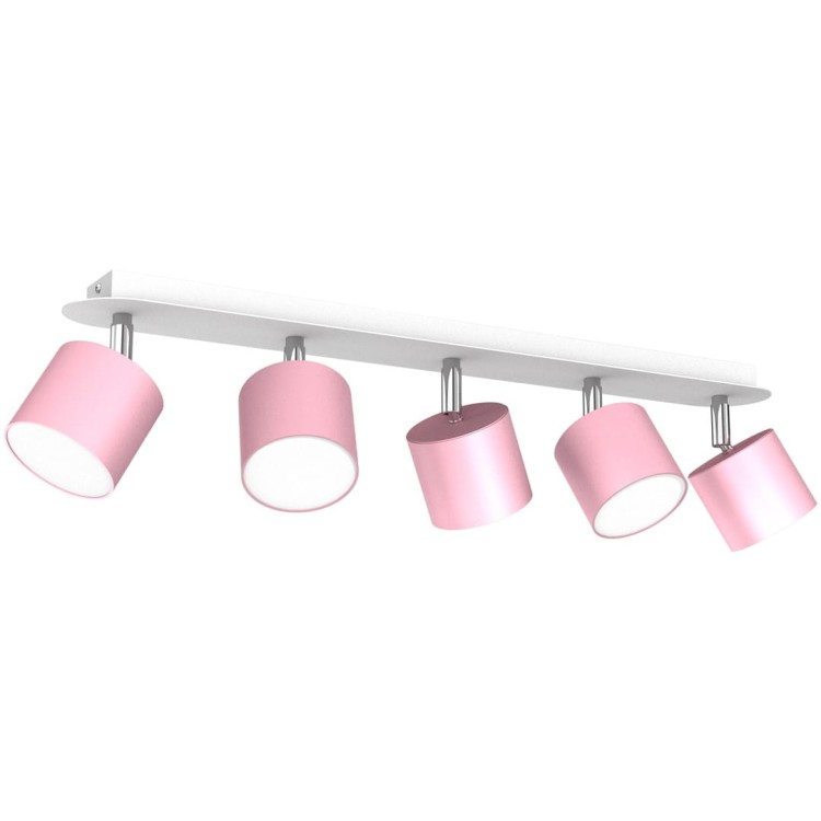 Lampa sufitowa DIXIE PINK 5xGX53 MLP7613 Milagro