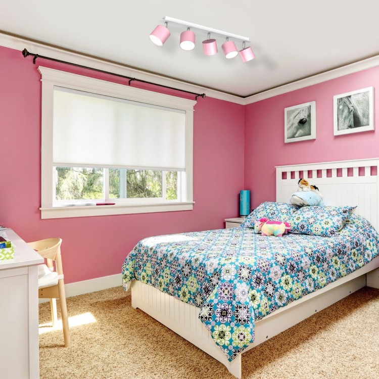 Lampa sufitowa DIXIE PINK 5xGX53 MLP7613 Milagro