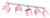 Lampa sufitowa DIXIE PINK 5xGX53 MLP7613 Milagro