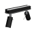 Lampa sufitowa PRESTON BLACK/CHROME 2x mini GU10 MLP7619 Milagro