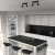 Lampa sufitowa PRESTON BLACK/CHROME 2x mini GU10 MLP7619 Milagro