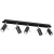 Lampa sufitowa PRESTON BLACK/CHROME 5x mini GU10 MLP7621 Milagro