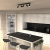 Lampa sufitowa PRESTON BLACK/CHROME 5x mini GU10 MLP7621 Milagro
