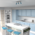 Lampa sufitowa PRESTON BLUE/WHITE 3x mini GU10 MLP7624 Milagro